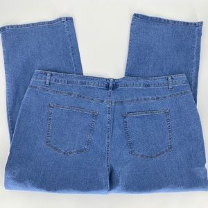 Woman  Within Faded Jeans New in Bag